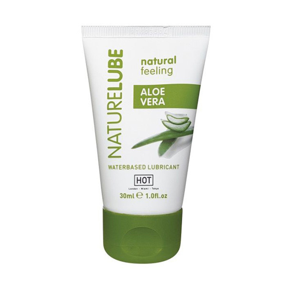 Лубрикант на водной основе с алоэ вера HOT Nature Lube 30мл