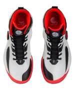 Кроссовки баскетбольные Launch MID, White/black/red
