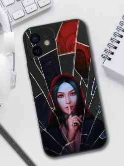 Чехол на iPhone 12 с принтом