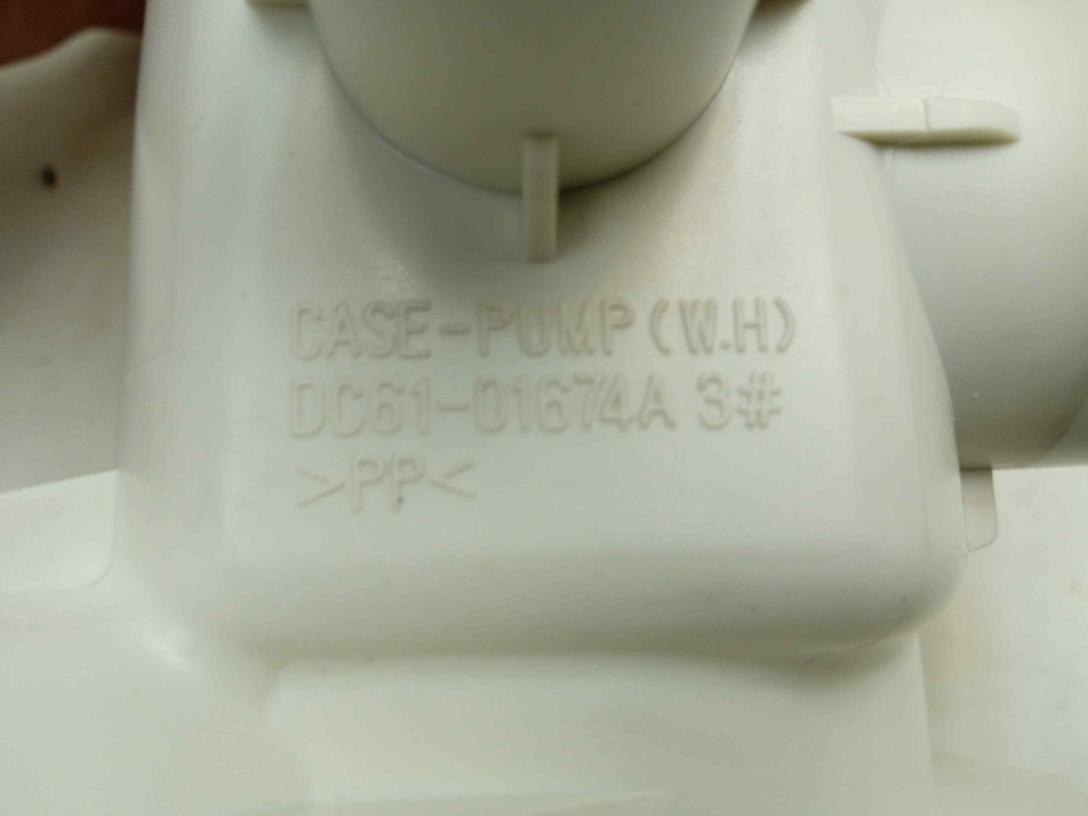 WF6450S7W кт168 Улитка сливного насоса для стиральной машины Samsung WF6450S7W б/у