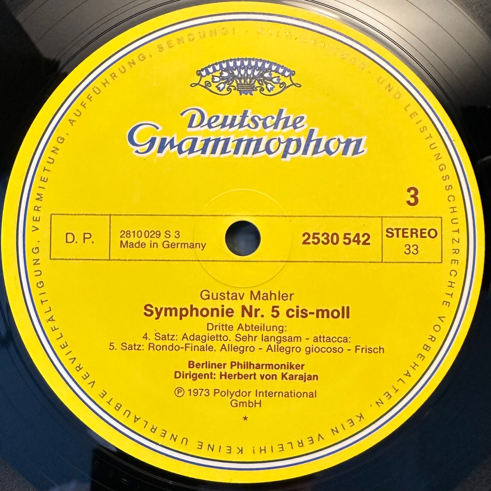 Густав Малер- 5-я симфония / Детские песни 2LP (Германия 1975г.)