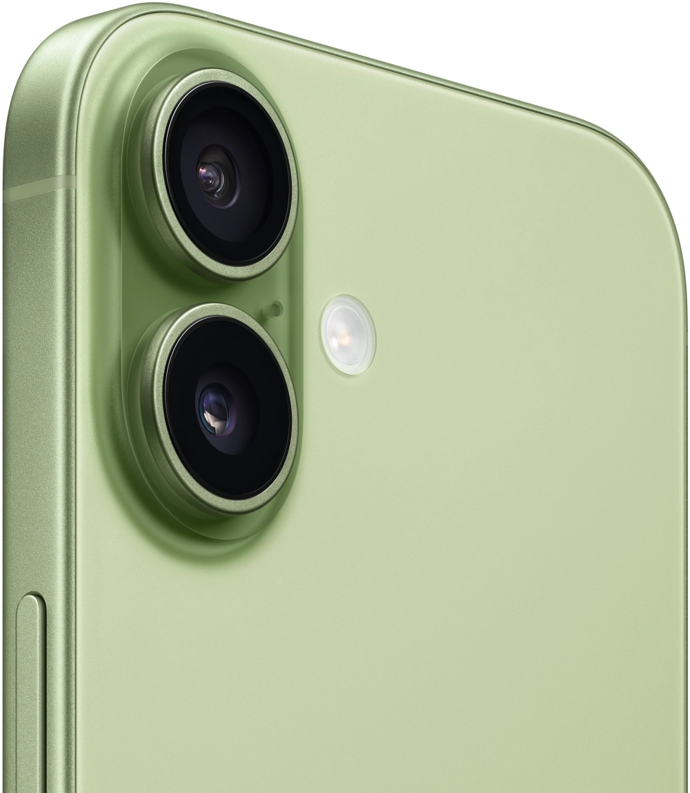 Смартфон Apple A3521 iPhone 17 256Gb зеленый моноблок 3G 4G 2Sim 6.3" 1206x2622 iOS 26 48Mpix 802.11 a/b/g/n/ac/ax/be NFC GPS Protect