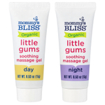 Mommy's Bliss, органический успокаивающий гель для дёсен для малышей, дневной/ночной, от 2 месяцев, 2 тюбика по 15 г (0,53 унции)