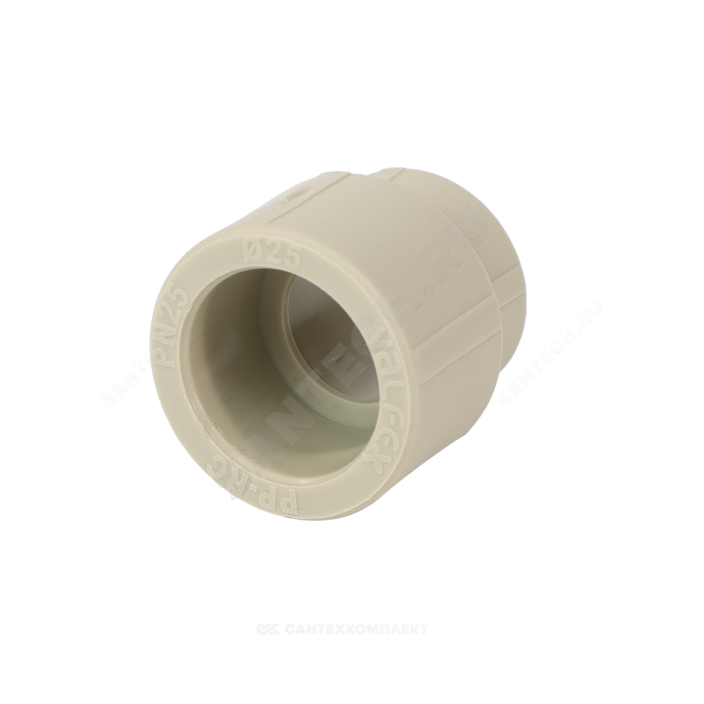 Муфта PP-R переходная серая Дн 32х25 внутренняя пайка VALFEX 10013225Г