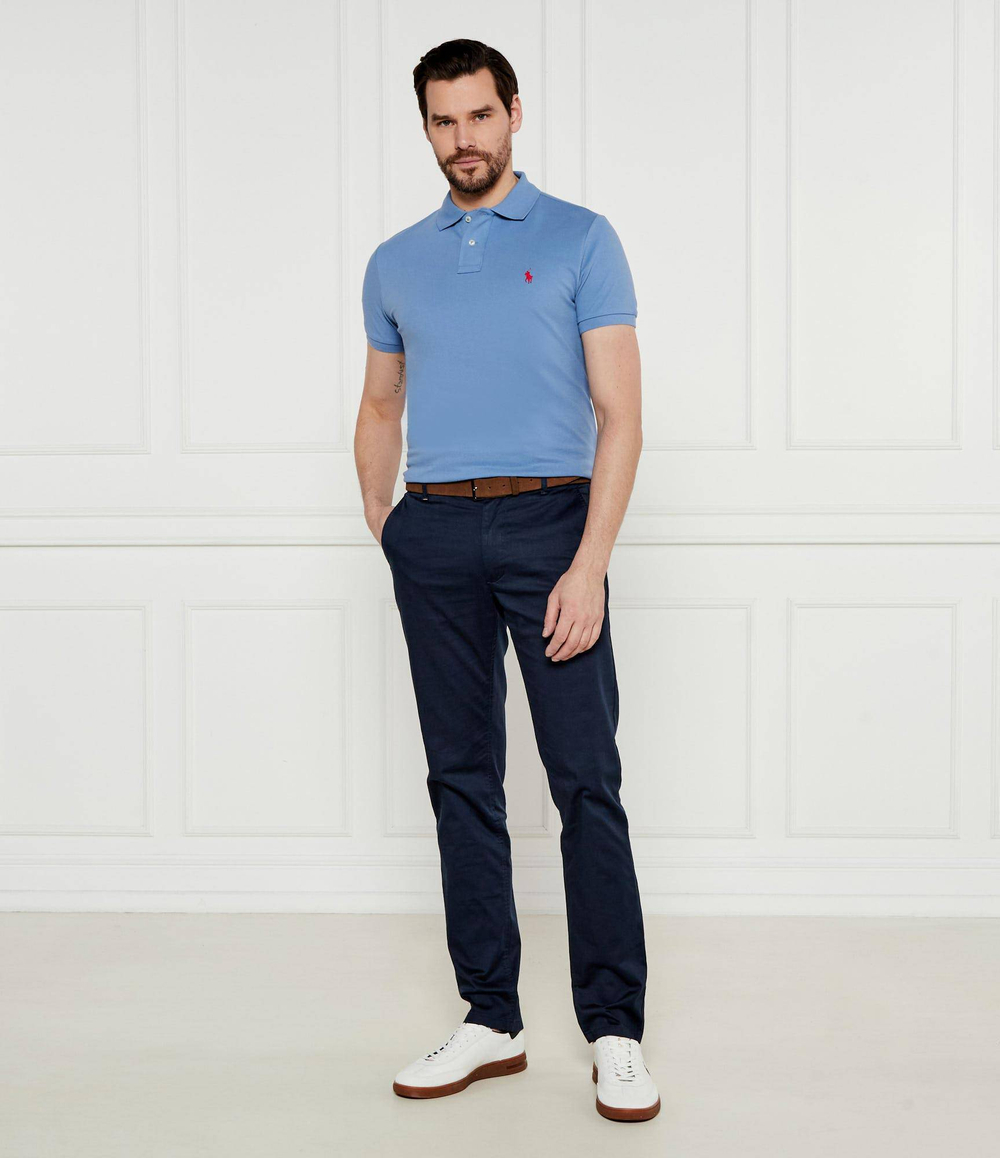 Поло POLO RALPH LAUREN - голубой(710680784)