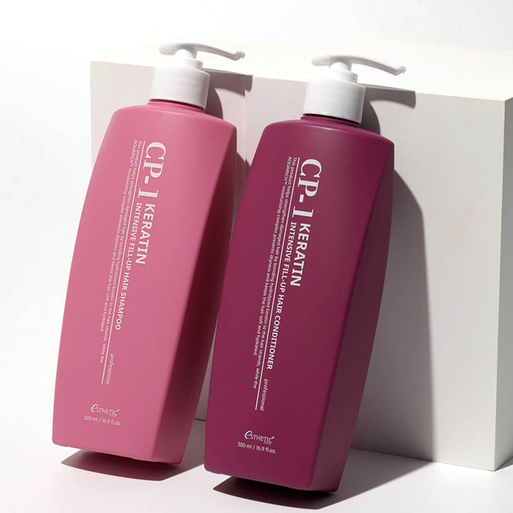 Esthetic House CP-1 Keratin Intensive Fill-up Hair Shampoo восстанавливающий шампунь для волос с кератином