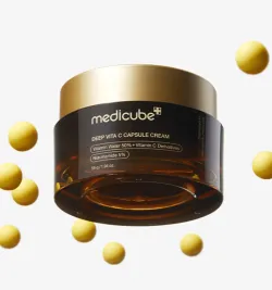 MEDICUBE Deep Vita C Capsule Cream – капсульный крем с витамином С для сияния кожи, 55 г (Срок годности до 12.12.2027)