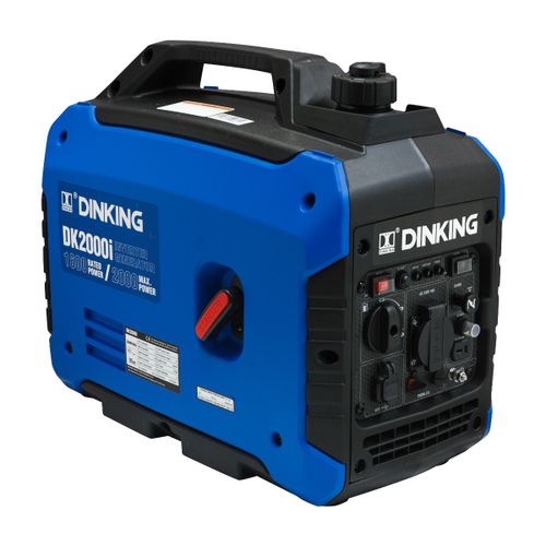 Генератор бензиновый инверторный Dinking DK2000i - [1.6 кВт / 220V] руч. старт
