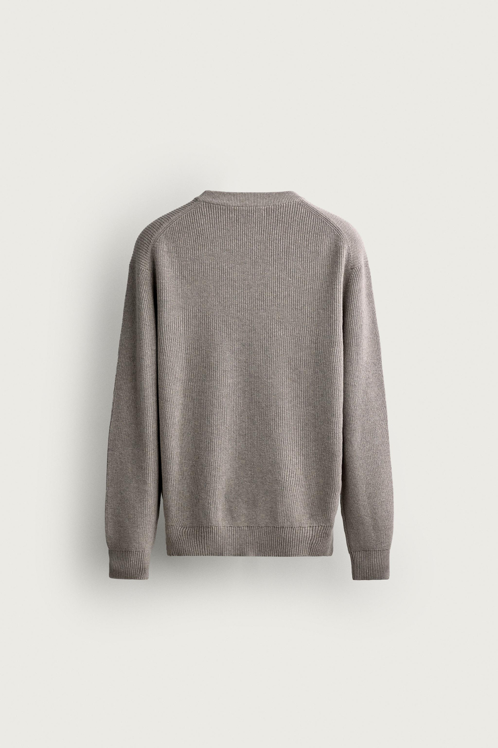 ДЖЕМПЕР КЛАССИЧЕСКОГО КРОЯ ИЗ ТРИКОТАЖА — ZARA