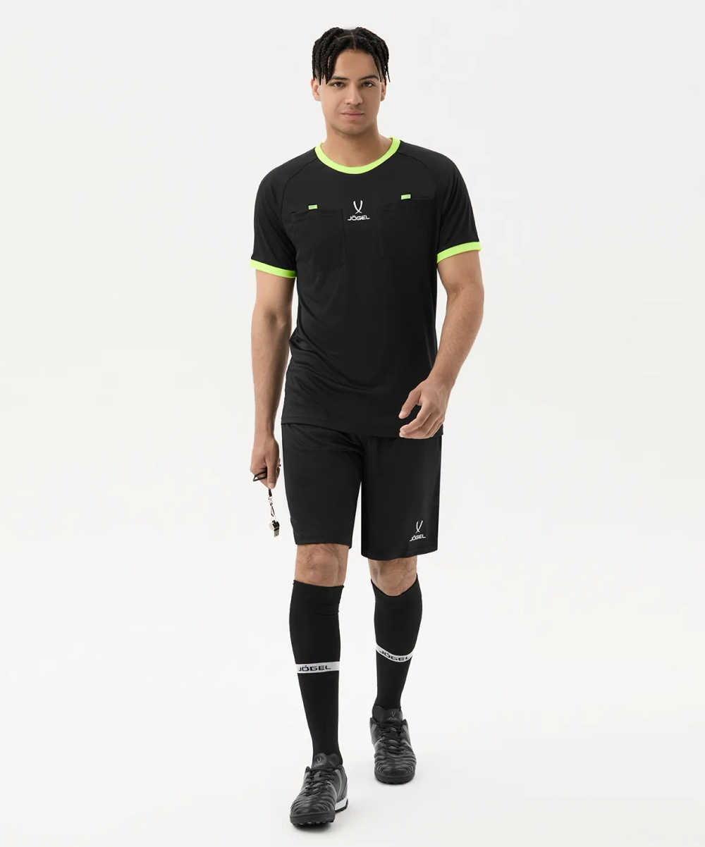 Футболка судейская Referee tee, черный