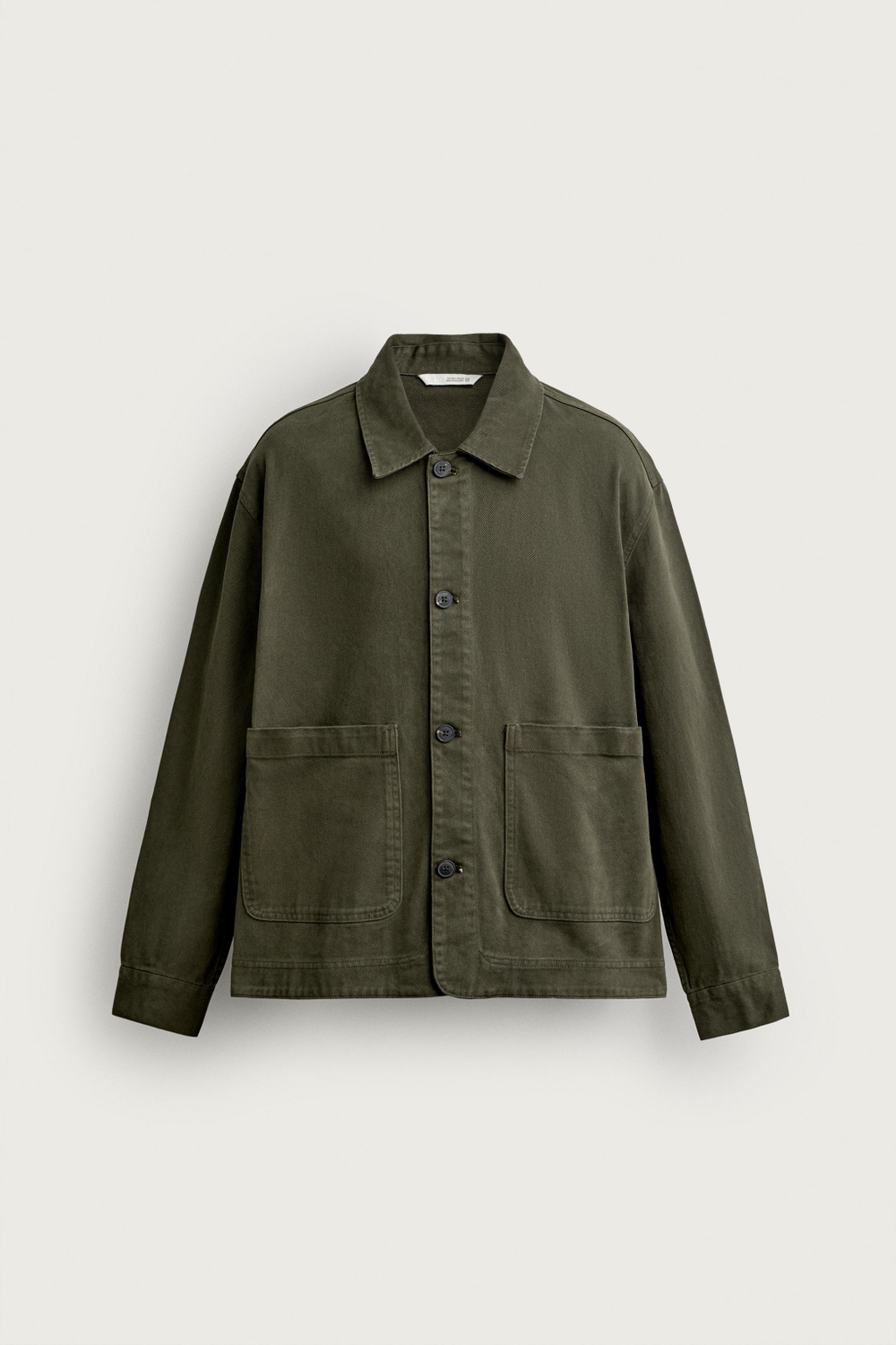 КУРТКА-РУБАШКА СВОБОДНОГО КРОЯ С КАРМАНАМИ — ZARA · 1063/502