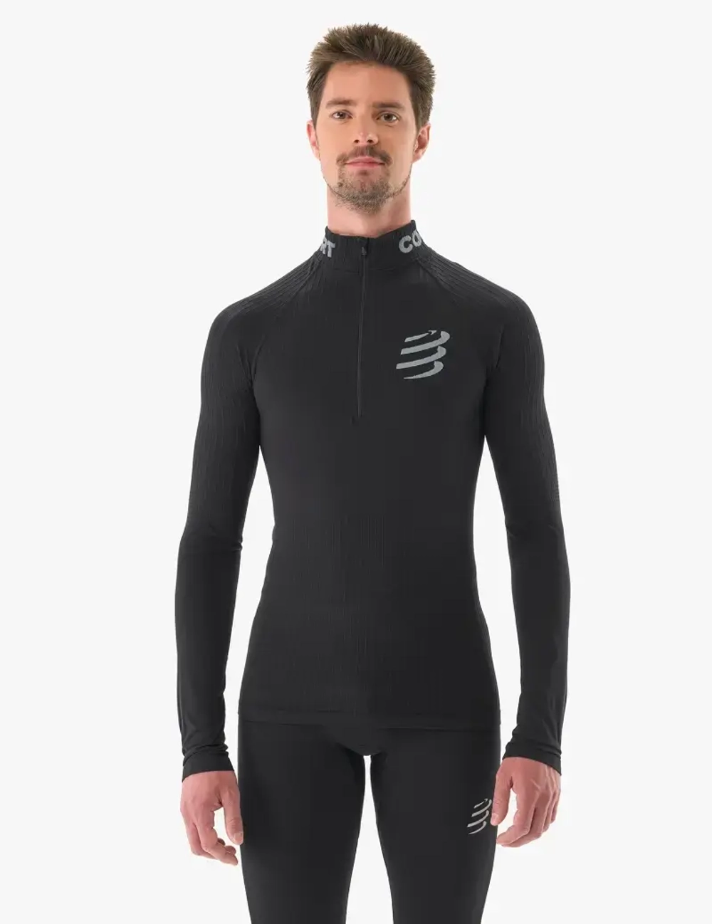 Кофта 3D Thermo HZ Black