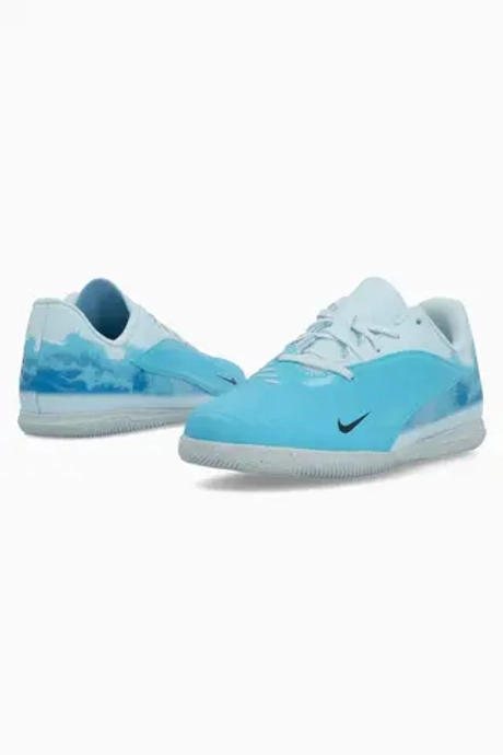 Футзалки Nike Phantom 6 Low Academy Erling Haaland IC Junior - синий