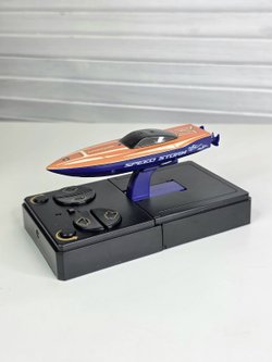 Игрушка Катер на радиоуправлении оранжевый (202035524-1)