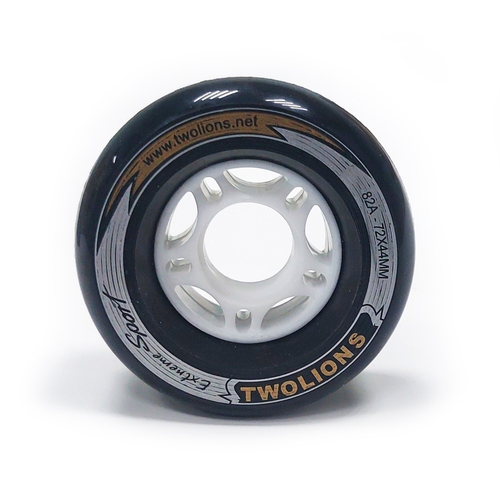 Колеса для лонгборда Twolions Black 72х44мм 82А