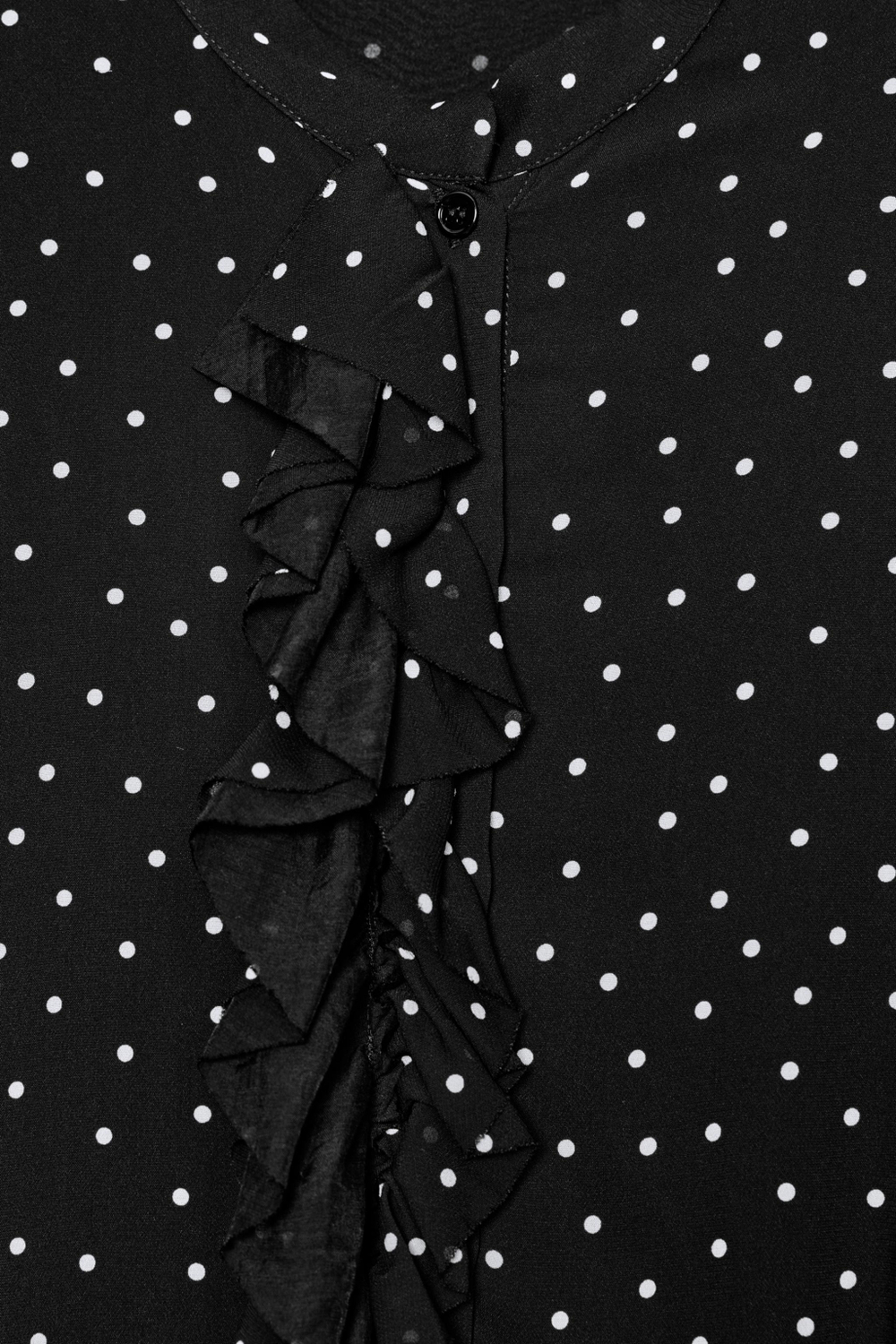 ПЛАТЬЕ В ГОРОШЕК С ВОЛАНАМИ — ZW COLLECTION — ZARA