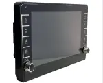 Магнитола в 9" рамку с 8,7" экраном, кнопками и крутилками - Kuberg OL-9015 QLed, Android 12, Быстрая, CarPlay, SIM-слот