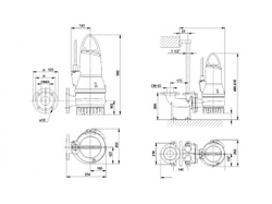 Дренажный насос Grundfos DP10.65.26.2.50B