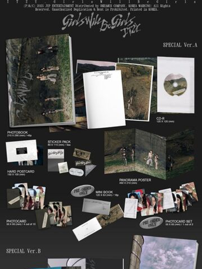 Альбом ITZY - GIRLS WILL BE GIRLS SPECIAL Edition RANDOM Version