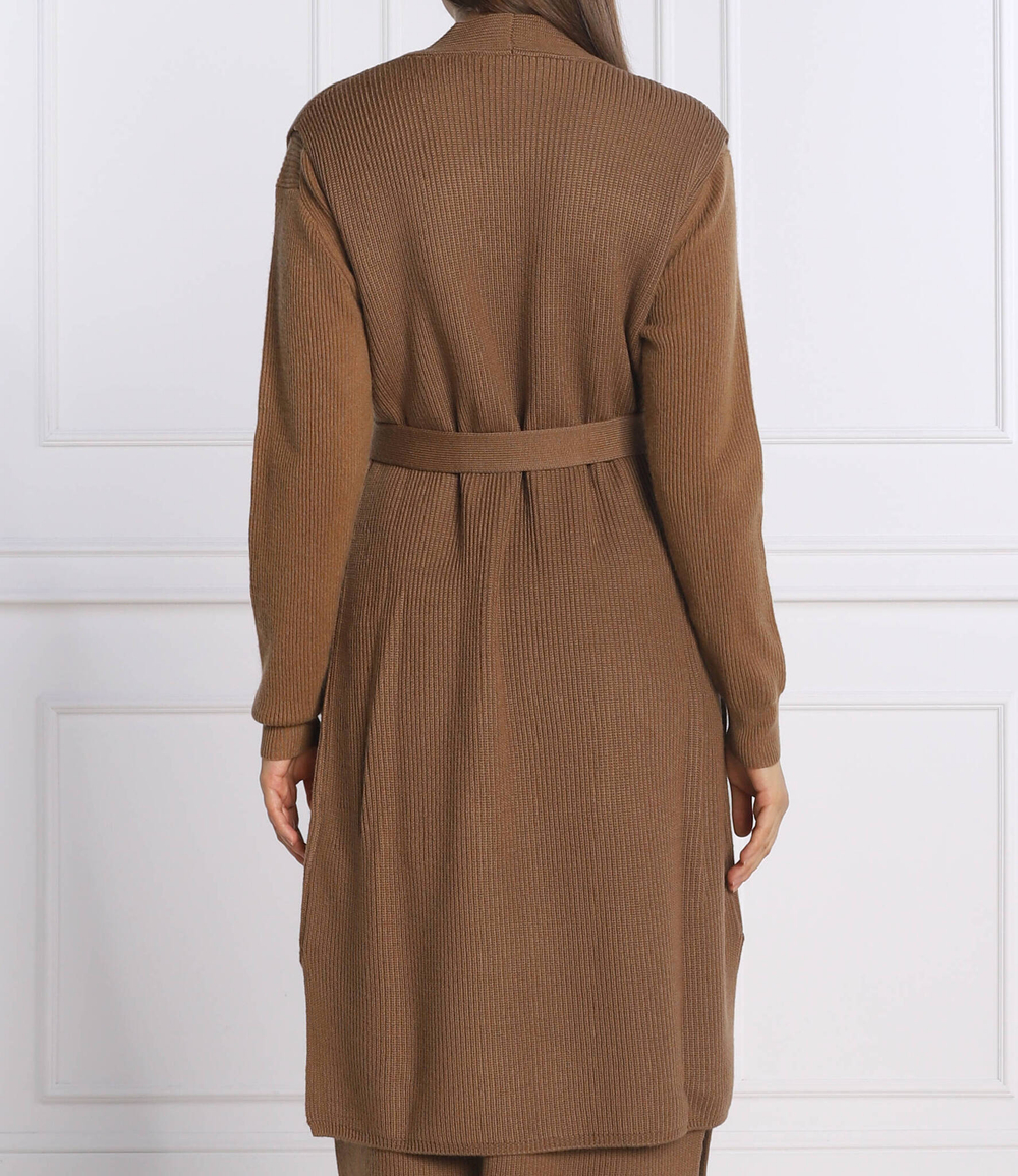 Хлопковый кардиган uruguay Max Mara Leisure - коричневый(335603266)