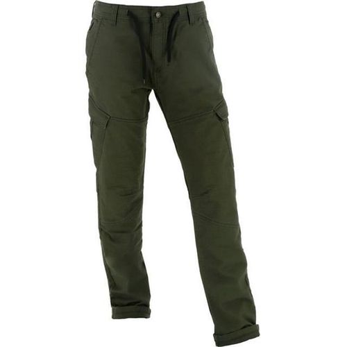 Купить Мотоджинсы с защитой Helstons Portland Toile Coton-Cordura / Хаки
