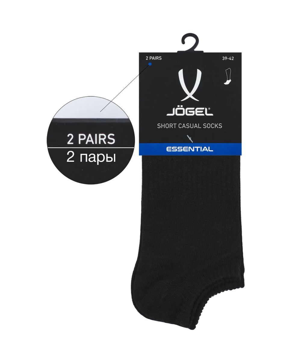 Носки низкие ESSENTIAL Short Casual Socks, черный
