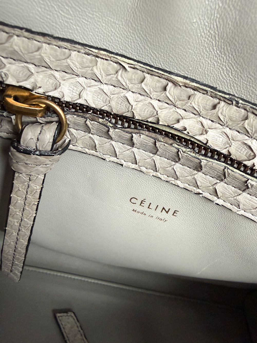 Кожаная сумка Celine