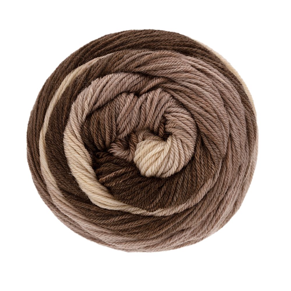 Пряжа Austermann (Аустерманн) Step Merino 4-fath Gots / уп.5 мот. по 100 г, 400м, бежевый