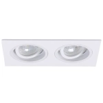 Точечный встраиваемый светильник ARTE LAMP TARF A2178PL-2WH, 2хGU10