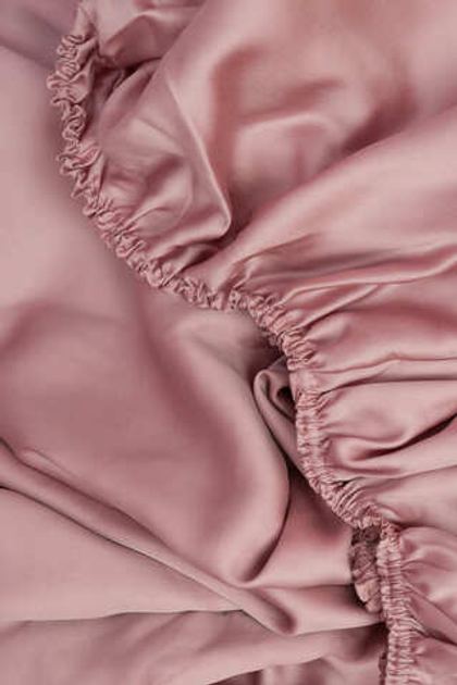 Простыня на резинке 180x200x40 German Grass Бриллиант Розовый (Rose Brilliant)
