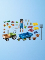 Набор Комбайн с прицепом Playmobil 71249