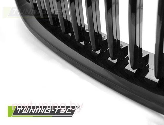 Решетка (ноздри) радиатора GLOSSY BLACK для BMW 5 F10 F11
