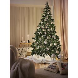 Набор ёлочных украшений с подсветкой Festive embroidery из коллекции New Year Essential, 4 шт.