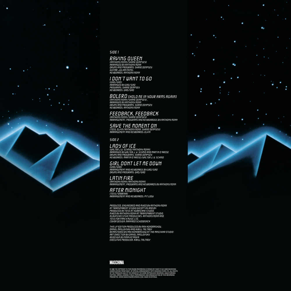 LP: Fancy — «Contact» (1986/2023) [Black Vinyl]
