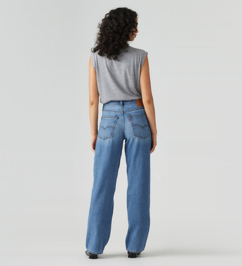 Джинсы женские LEVI'S BAGGY DAD HEAVY CHECK