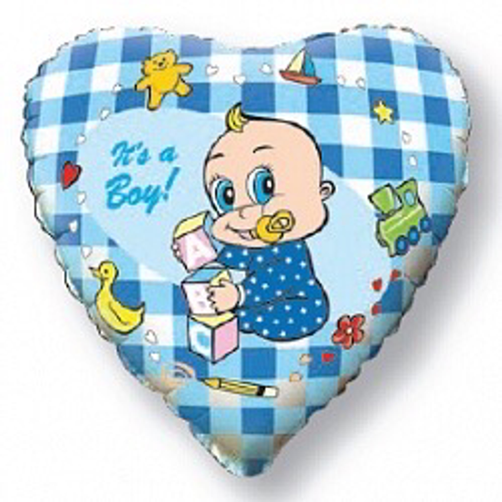 Фольгированный шар «It's a boy!»
