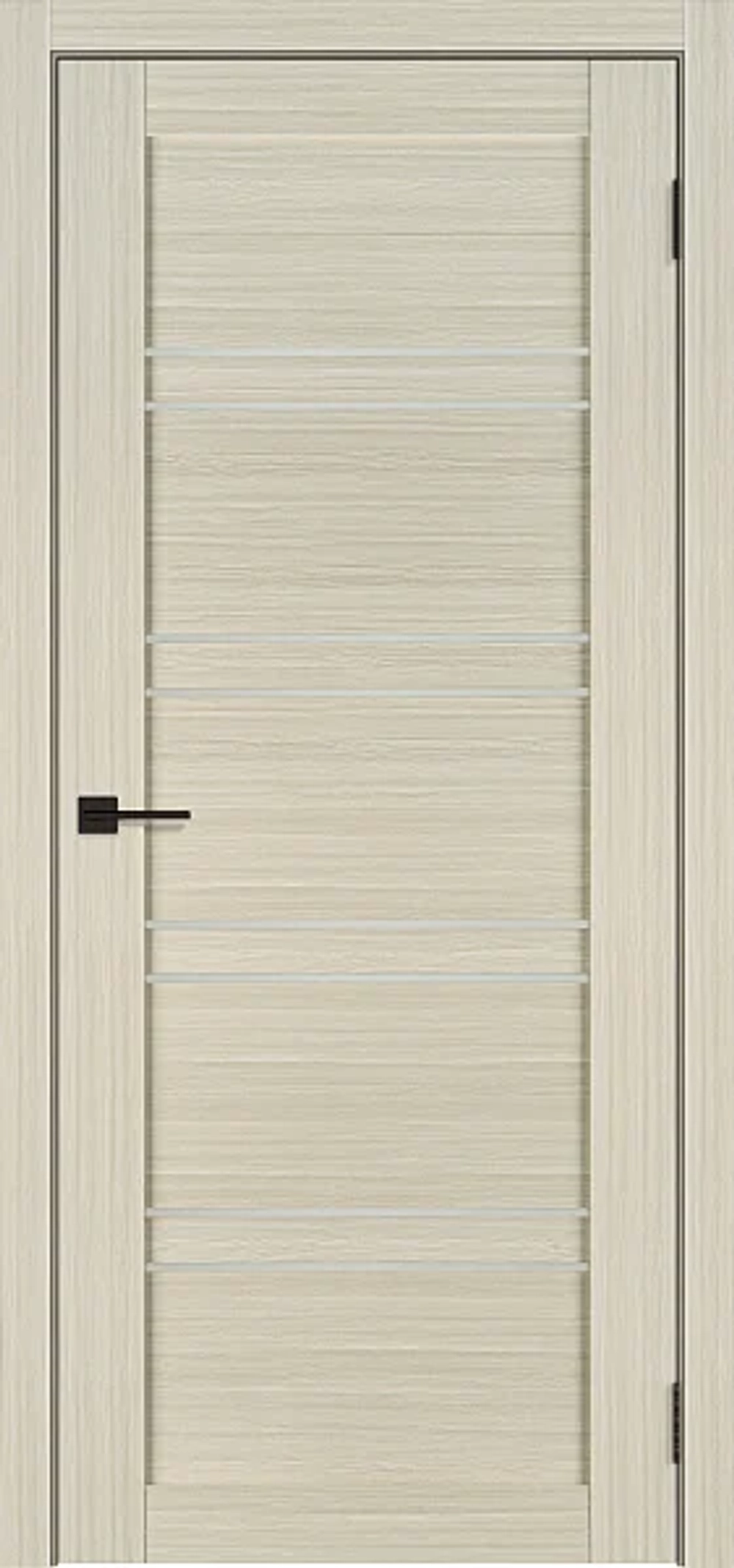 Эко-2 — Светлая лиственница, 2000х800, Частично остекленная (ДЧ)