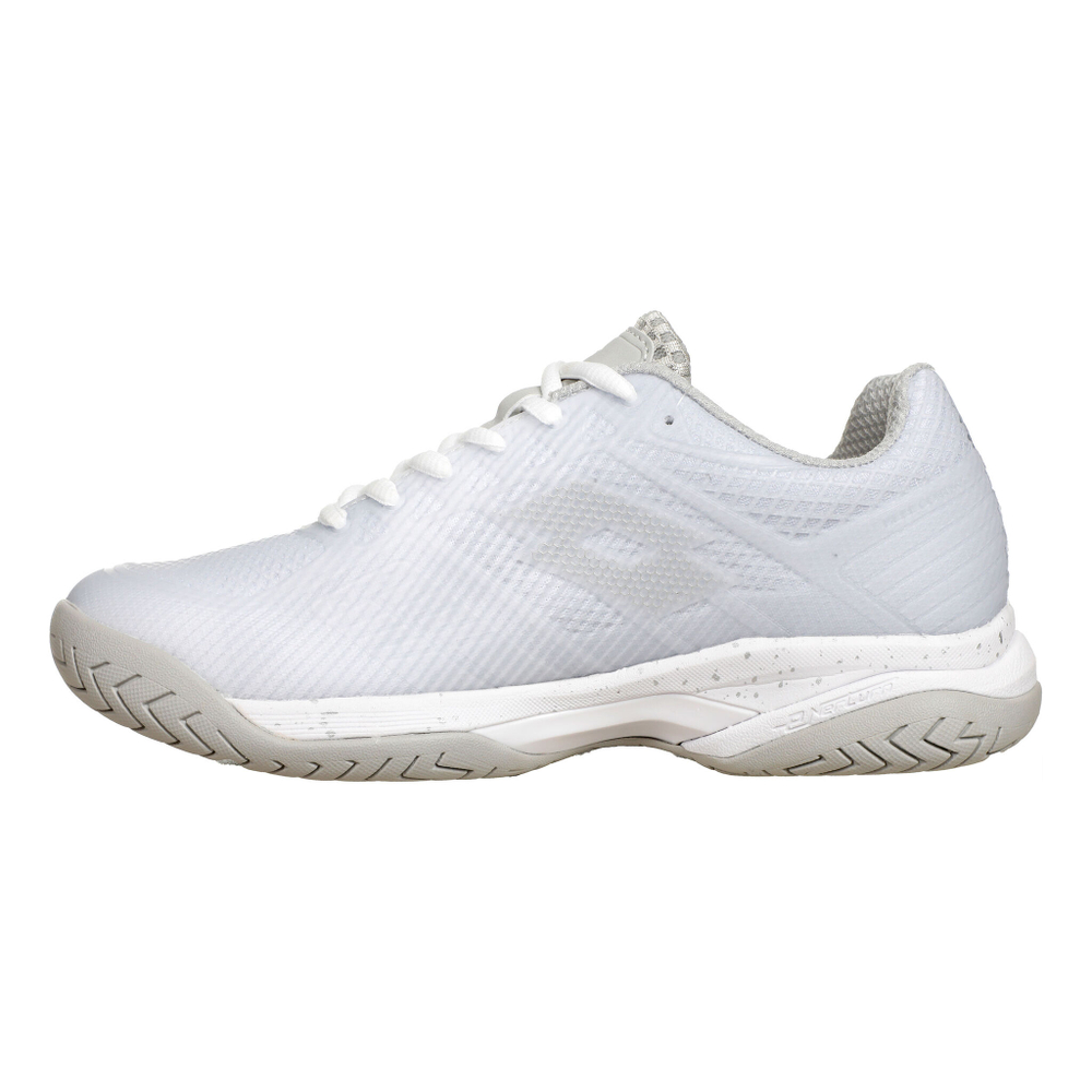 Женские теннисные кроссовки Lotto Mirage 300 III SPD All Court Shoe Women - White, Grey
