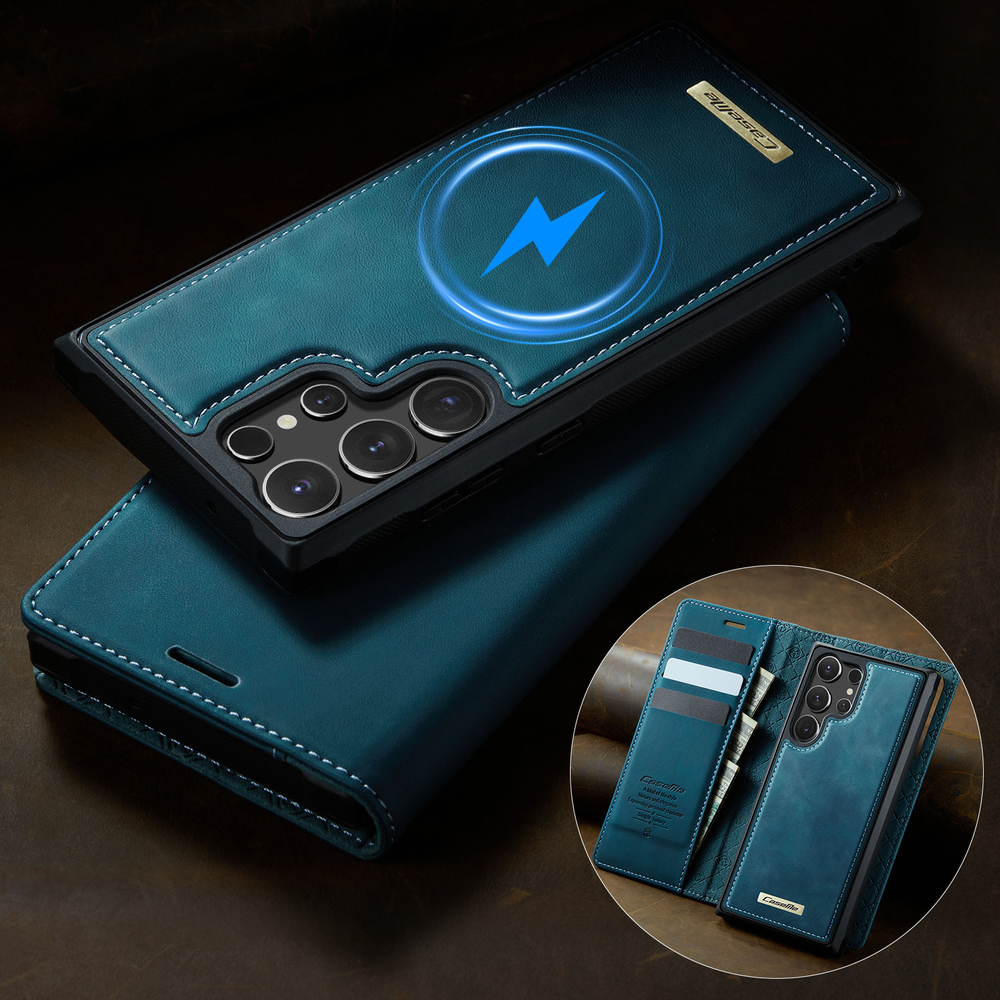 Чехол-кошелек CaseMe 2 in 1 MagSafe Samsung Galaxy S24 Ultra