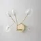 Настенный светильник Sole SOLE AP5 GOLD Crystal Lux
