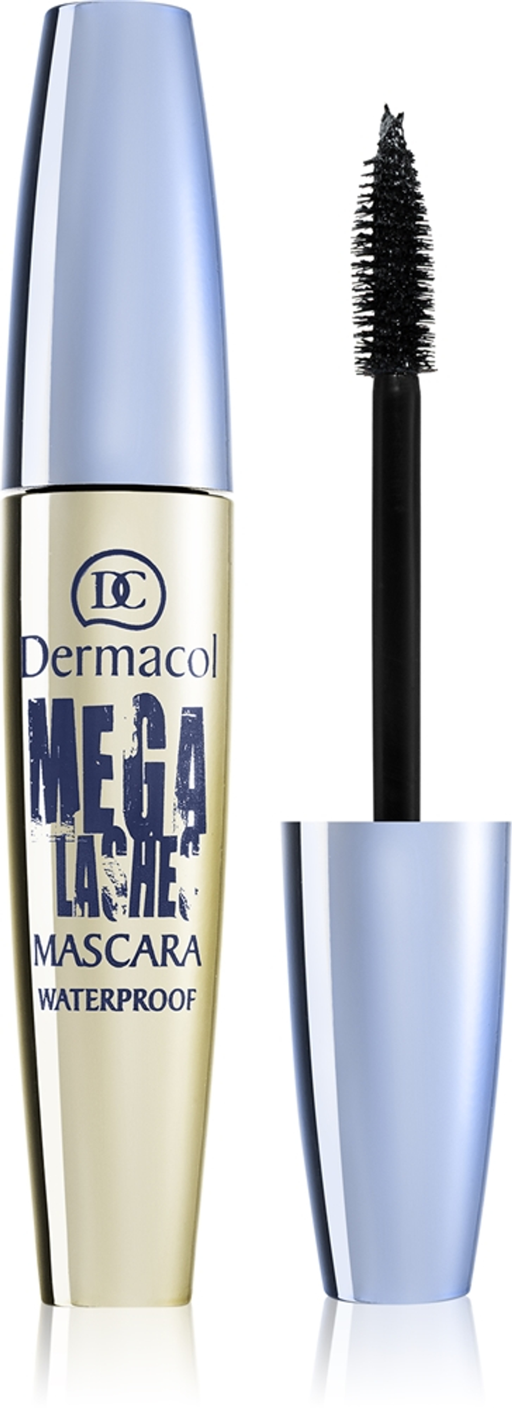 Dermacol Mega Lashes - Водостойкая тушь для ресниц для объема оттенок Black, 12 ml