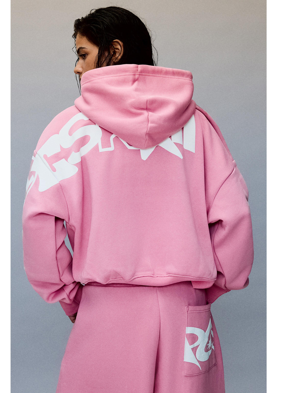 Мужское худи с принтом, арт. 2947/498 - BERSHKA