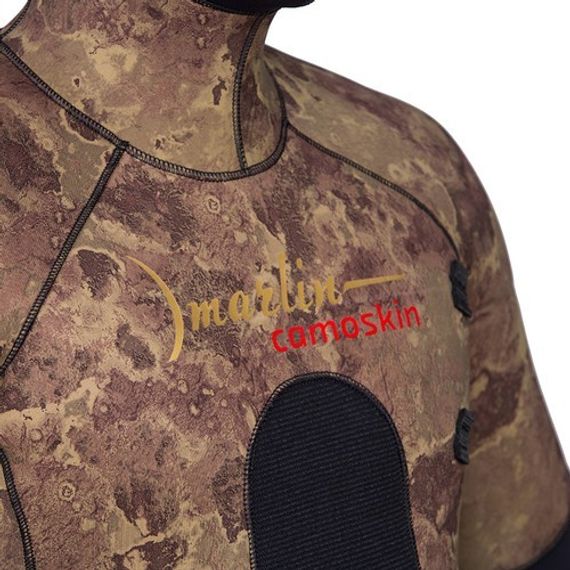 Гидрокостюм Marlin Camoskin 5 мм Оливковый