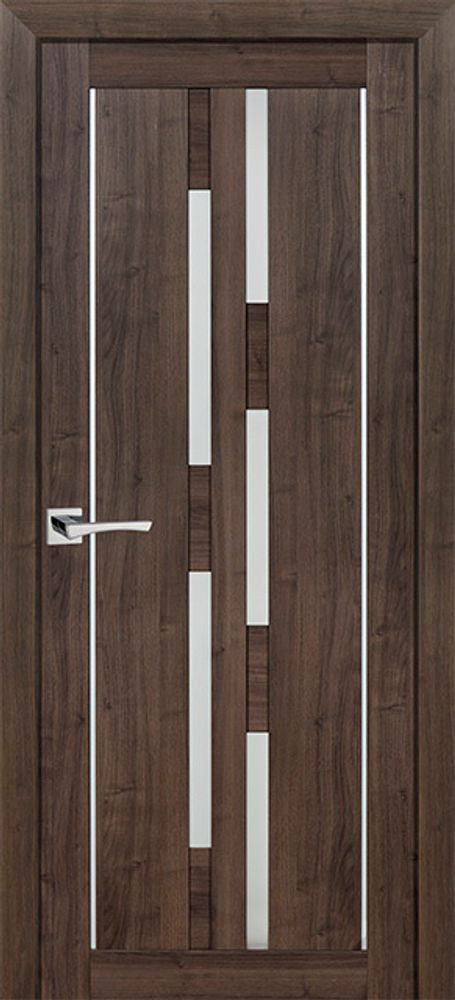 Дверь PS-33 / Цвет Орех пасадена / белый сатинат / Двери PROFILO PORTE Дверь PS-33 / Цвет Орех пасадена / белый сатинат / Двери PROFILO PORTE