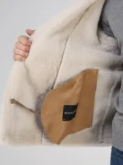 Дубленка зимняя натуральная куртка косуха