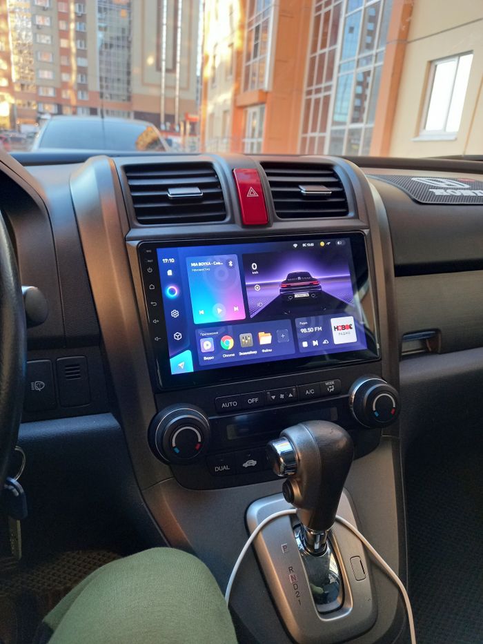 Магнитола для Honda CR-V 2006-2012 - Teyes CC2 PLUS монитор 9" QLED, Android 10, Быстрая, SIM-слот