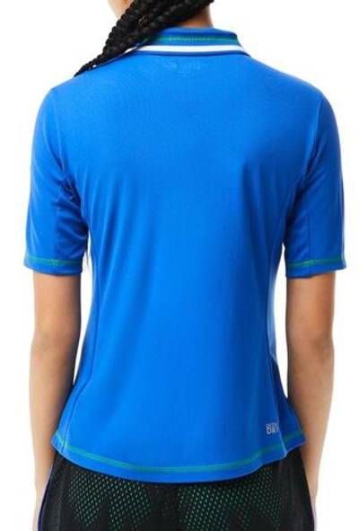 Женское поло Lacoste Tennis Ultra-dry Pique Polo Shirt - blue