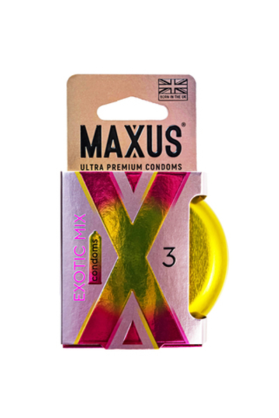 Презервативы Maxus ароматизированные 3 шт