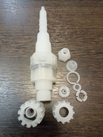 Клапан впрыска реагента 1/2"- 3/8" PVDF - Керамика для насосов до 80 л/ч, Etatron арт. SVA0030001