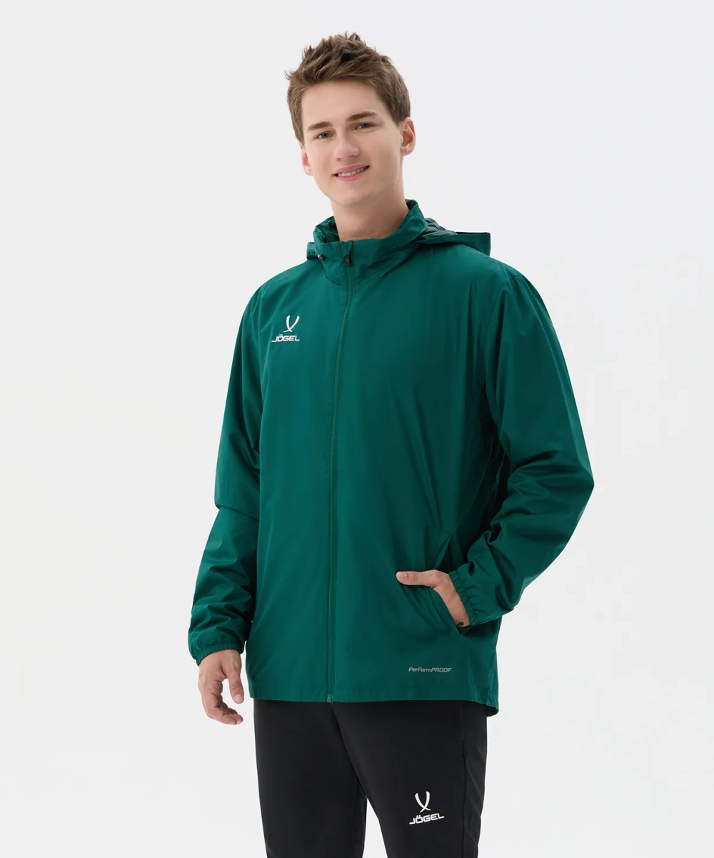 Куртка ветрозащитная DIVISION PerFormPROOF Shower Jacket, красный